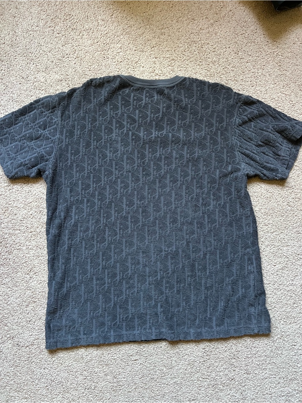 Dior Men’s Gray Monogram Crewneck Sweater - Picture 10 of 10
